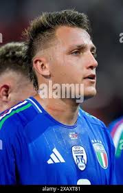 Bologna, Italy. 4 June 2024. Mateo Retegui of Italy attempts a bicycle kick  during the friendly football match between Italy and Turkey. Credit: Nicolò  Campo/Alamy Live News Stock Photo