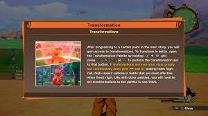 This isnt really a mod of any sort. Free Roam Transformations Playable Characters In Dbz Kakarot