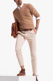 A scarf, and some pretty earrings, and you're good to go. Massimo Dutti Manner Outfit Manner Mode Bekleidung