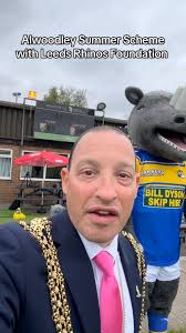 Great to visit the Alwoodley Summer Scheme a project run conjunction with  #Leeds Rhinos Foundation, the Alwoodley Ward Councillors (myself, Neil &  Lyn) together with the #Alwoodley & #Harewood Parish ...