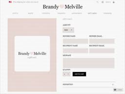 Maybe you would like to learn more about one of these? Brandy Melville Gift Card Balance Check Balance Enquiry Links Reviews Contact Social Terms And More Gcb Today