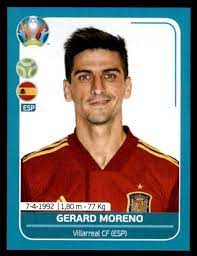 Panini Uefa Euro 2020 Preview Gerard Moreno Spain No Esp28 Imagenes De Futbol Panini Espana