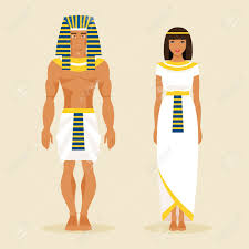 Check spelling or type a new query. Ancient Egyptian Man And Woman In Traditional Costumes Royalty Free Cliparts Vectors And Stock Illustration Image 52369525