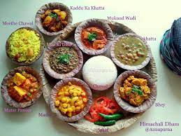 Dham Traditional Food Of Himachal Pradesh Traditional Food Food Indian Food Recipes
