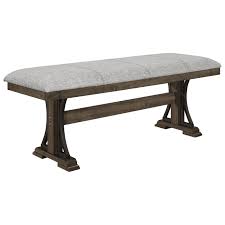 Outdoor storage bench seat | a bench for small yards. Belfort Essentials Quincy Dining Bench With Upholstered Seat Belfort Furniture Dining Benches