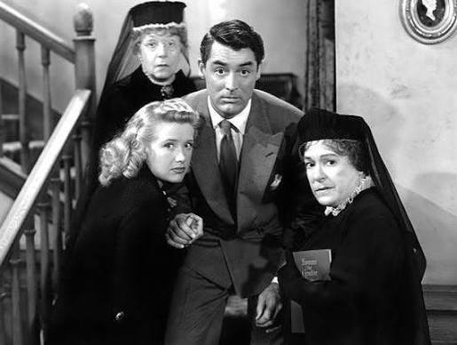 ARSENIC AND OLD LACE, 1944, Cary Grant, Frank Capra, Priscilla Lane, Peter  Lorre, Raymond Massey, classic comedy