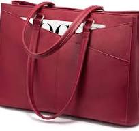 Bolsa de mano portátil para mujeres, de 15.6”, impermeable, de cuero, para  computadora, bolsas para mujeres de negocios, para oficina, bolsa de ...