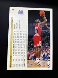 1993 Chicago Bulls Michael Jordan # P5 Upper Deck Basketball NBA Card Guard  | eBay