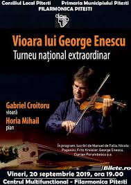 Un dixtuor informații despre pagină. Vioara Lui George Enescu