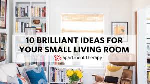 Full size of small apartment bathroom therapy design idea black mosaic bath backsplash decorative brown ceramics. 10 Brilliant Ideas For Your Small Living Room Apartment Therapy Youtube