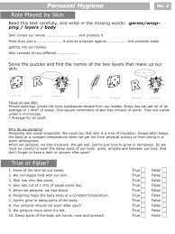 Personal Hygiene Worksheets For Kids Level 2 2 Personal Hygiene Worksheets Hygiene Activities Personal Hygiene