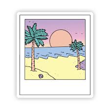 Como hacer fotos polaroid ideias para polaroid fotos tipo polaroid papeles scrapbooking para como fazer varal de fotos polaroid com luzes. Sunset Polaroid Aesthetic Sticker Waterproof Vinyl Sticker 2 72 X 3 Inches Big Moods Vsco S Pegatinas Bonitas Pegatinas Wallpaper Pegatinas Imprimibles