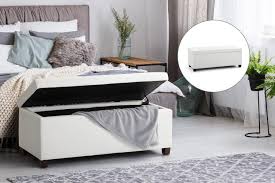 European & scandinavian influences combine to produce solid timber furniture in a range of styles from contemporary to classic. Dick Smith Nz Shangri La Storage Ottoman White Pu Home Garden Furniture Ottomans Footstools Poufs