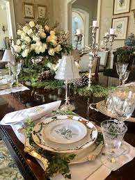 Welcome to my rustic modern fall dining room tour & tablescape! Recap On My Christmas Dinner Table The Enchanted Home Christmas Dinner Table Christmas Table Settings Christmas Dining