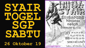 Syair Sgp Hari Sabtu 26 Oktober 2019 Youtube