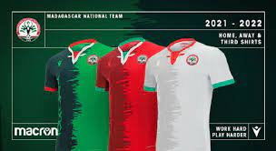 Our home and goalkeeper kits for the 2021/22 season have now gone on sale. Madagascar 2021 22 Macron Kits Football Fashion