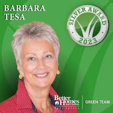 Barbara Tesa Receives The Prestigious Silver Award! • Better Homes and  Gardens Real Estate Green Team