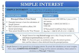 Simple Interest Meaning Calculation Usage Limitations In 2020 Simple Interest Financial Management Financial Institutions
