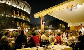 Italy Restaurant Dining Cafe Or Bar With A View Rome Rome Rome Photo Rome Travel