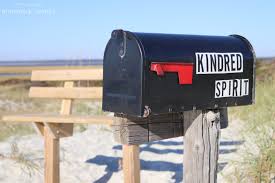 According to most stories, the kindred spirit mailbox was first erected after the kindred spirit saw a mirage of a mailbox on the shore during low tide. Take A Nicholas Sparks Tour Of North Carolina S Brunswick Islands