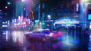 The exact resolution is 7680×4320, otherwise known as 4320p. Cyberpunk Car Night City 8k Wallpaper 149