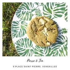 Cookies Matcha Je Vous Parlais Samedi Du Cookie Chocolat Au Lait Vanille De Cookiespierretim Un Tres Bon Cookie Mais In 2020 Desserts Matcha Food