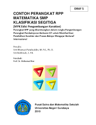 Fakultas matematika dan ilmu pengetahuan alam (fmipa) universitas negeri yogyakarta (uny) yogyakarta 2008. Contoh Rpp Mikir Masnurul