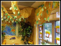Trees Growing In The Classroom Tree Roundup Classroom Tree Preschool Room Layout Preschool Decor