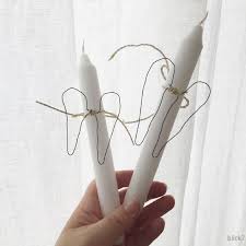 Engelsflugelkerzen Blick7 Basteln Weihnachten Diy Weihnachten Weihnachten