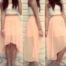 I Love It When Skirts Dresses Are Short In The Front Long In The Back Fashion Style Pretty Outfits