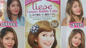 The hair color is also under the brown category rather than the more appropriate yellow brown category. Liese Creamy Bubble Hair Color Chestnut Brown Novocom Top