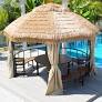 PE tiki thatch roof from www.amazon.com
