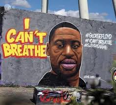 بعد أكثر من عام على قضية مقتل جورج فلويد التي هزت شوارع مينيابولس في مدينة مينيسوتا الأميركية والولايات المتحدة كافة، أصدرت المحكمة حكما على ضابط الشرطة. Ø±Ø³Ù… Ø¬ÙˆØ±Ø¬ ÙÙ„ÙˆÙŠØ¯ Ø¹Ù„Ù‰ Ø¬Ø¯Ø±Ø§Ù† Ø¬Ù†Ø§Ø­ Ù…Ù‡Ø§Ø¬Ø± Jannah Mohajir Facebook