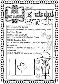 Canada Ready To Print Easy Readings And Worksheets Canada For Kids Homeschool Social Studies Teaching