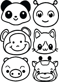 Animal Faces For Coloring Coloring Pages Kitty Coloring Animal Coloring Pages