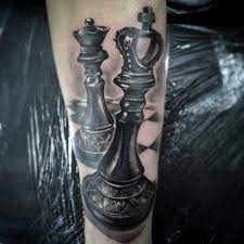 Losing the king indicates the loss of the game. 60 King Chess Piece Tattoo Designs For Men Powerful Ink Ideas