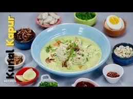 Veg Khao Suey Or Noodles In Curry Kunal Kapur Burmese Recipes Youtube Burmese Food Cooking Recipes Veg Recipes