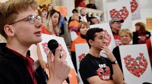 Valentine's Not Gun Violence Rally