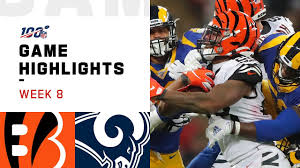 Bengals Vs Rams Week 8 Highlights Nfl 2019 Youtube The bengal warriors vs haryana steelers match will begin at 7:30 pm ist. bengals vs rams week 8 highlights nfl 2019