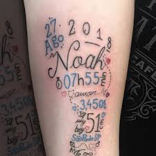 In this case, they have the name of their. Baby Tattoo Ideas For Parents Popsugar Family