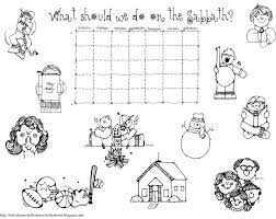 What Should You Do On The Sabbath Day On The Calendar Color All The Days That Are Sunday Then Have Them Colo Sabbath Day Holy Lds Kids Lds Primary Lessons