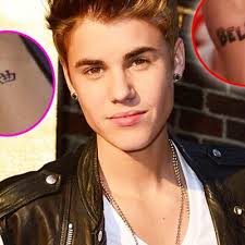 Well maybe not very one!!over a hundred hours of hart work on my body and i wouldn't take back a. Justin Bieber Tattoo On Twitter Justin S Gf Selena Gomez Adds To Her Tattoo Collection With New Neck Tattoo Http T Co Bwglbqv1