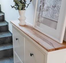 Ikea Holzplatten Omformo In 2021 Hemnes Storage Bench Entryway Tables