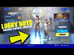 Dec 05, 2020 · just make sure you use a platform that you don't tend to actively play on, as any time you want to load into a bot lobby you will need the secondary account to be logged in. Fortnite Bot Lobby Code 07 2021