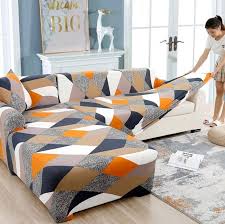Decor Home Store Sectional Sofa Couch Cover With Patterns In 2020 Couch Covers Dining Room Sofa Sectional Sofa Couch
