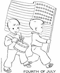 Coloring pages 4th of july hamburger french fries us flag. American Flag Coloring Pages
