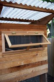 like the roof for an outdoor run area and winter shelter also the extra ventilation window with wir building a chicken coop chicken coop chicken coop designs