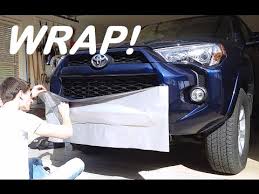 Maybe you would like to learn more about one of these? 2016 Toyota 4runner Front Bumper Vinyl Wrap Youtube
