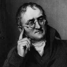 John Dalton was born in 1766 near Cockermouth, Cumberland. He was mainly  self-taught, very bright and at the age of 12 was teaching the other  children at his village school. At 15,