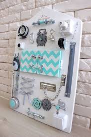 Toddler Busy Board Wall Montessori Toddler Sensory Play Board Activity Board For Baby Toddler Sensory Montessori Gift For 2 Year Old Baby Activity Board Busy Boards For Toddlers Baby Girl Nursery Decor